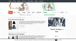 Desktop Screenshot of fashionbelief.com